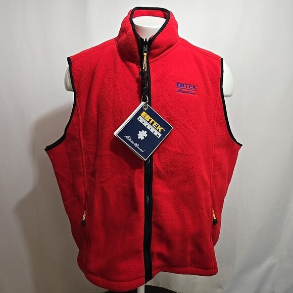 VTG Eddie Bauer EBTEK Fleece Vest Mens Size XXL Tall Polartec Made